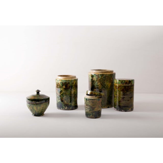 Elegant, handmade ceramics from Apulia, Italy. The minimalist, simple design impresses with its chromatic color...