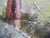 Yellow 1960s Mid Century Modern Seascape Signed Impressionist Oil Painting on Canvas, Framed For Sale - Image 8 of 13