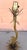 2010s Hollywood Regency Gold Palm Tree Table Lamps - A Pair For Sale - Image 5 of 12