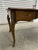 Vintage Karges French Provincial Walnut Executive Writing Desk With Embossed Leather Top For Sale - Image 12 of 18