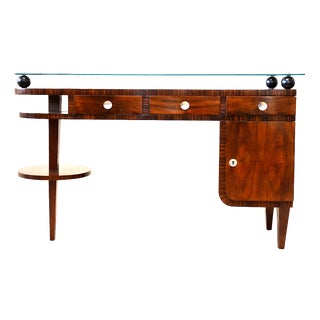Art Deco Desk, Poland, 1930s For Sale