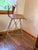 Pair of Vintage "Eiffel Tower" Chrome and Bent Wood Bar Stools For Sale In Indianapolis - Image 6 of 11