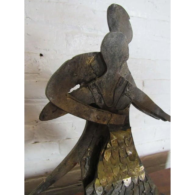 Dancing Figures Sculpture For Sale - Image 4 of 5