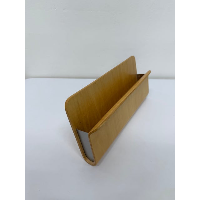 Michael Graves Michael Graves Modern Bentwood Desk Accessory Organizer Set For Sale - Image 4 of 15