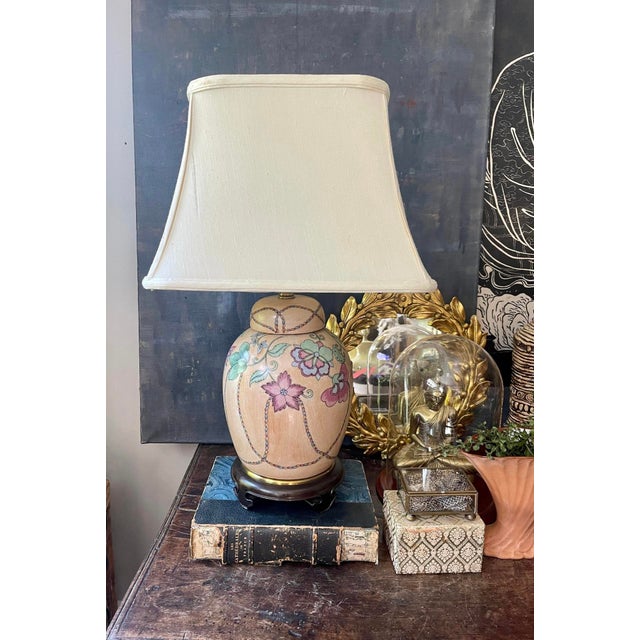 Vintage Wildwood Brand Chinoiserie Table Lamp Grand Millennial Decor For Sale In Chicago - Image 6 of 10