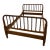 Antique Jenny Lind Spool Bed Complete Late 19th Century Set, 3/4 Size For Sale