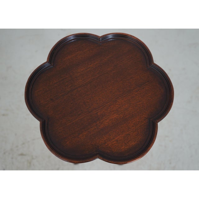 Chippendale Ball & Claw Chippendale Style Mahogany Pedestal Stand For Sale - Image 3 of 11