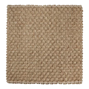 Rug & Kilim Custom Basketweave Natural Fiber Rug, 8' x 8'