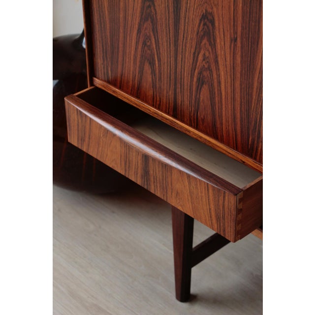 Scandinavian Rosewood Highboard Design by E.W. Bach, 1960s For Sale - Image 12 of 18