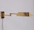 Gold Brass Swing Arm Wall Lamp, Germany, 1978 For Sale - Image 8 of 11