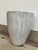 Late 20th Century Incised Pattern Large Pottery Planters With Drippy White Glaze - Set of 2 For Sale - Image 11 of 12