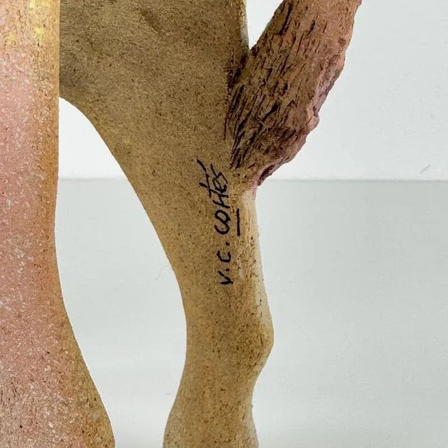 Ceramic Horse Sculpture by Víctor Ceprián Cortés, Spain, 1980s For Sale - Image 16 of 18