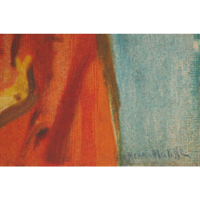 Henri MATISSE (1869-1954)(after) The Woman with Green Eyes, 1954 Color lithograph after a painting by the artist (Mourlot...