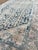 1960s Vintage Persian Blue Color With Cream Field Color Medium Size Rug For Sale - Image 4 of 6