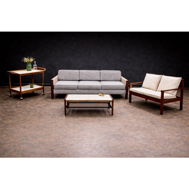 Designed by Michel Arnoult (1922–2021) in the 1960s, this Ouro Preto loveseat exemplifies the designer’s commitment to...