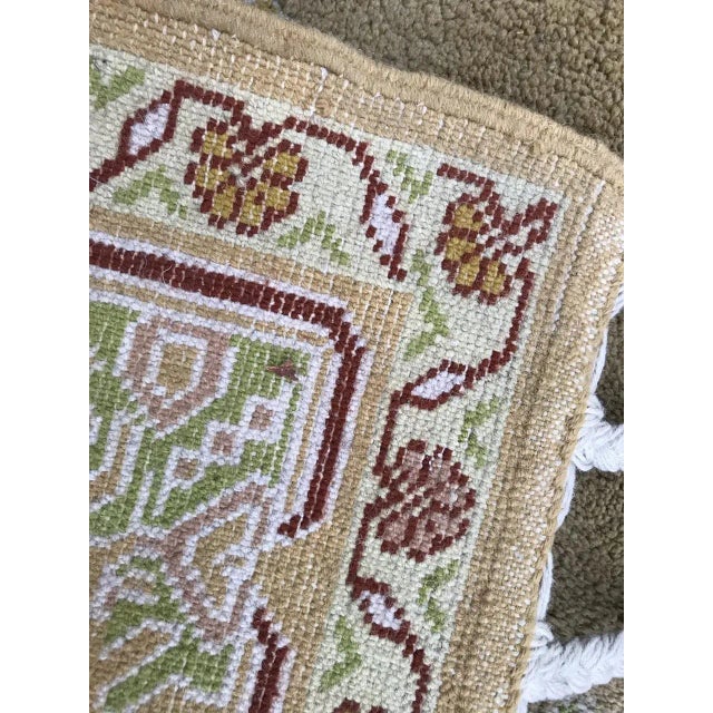 Brown Vintage Moroccan Tribal Rug For Sale - Image 8 of 10