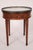 French Louis XVI Style Beech Wood Bouillotte Table With Marble Top For Sale - Image 3 of 11