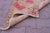 Beige 1960s Traditional Cappadocia Handmade Oushak Doormat Rug For Sale - Image 8 of 10