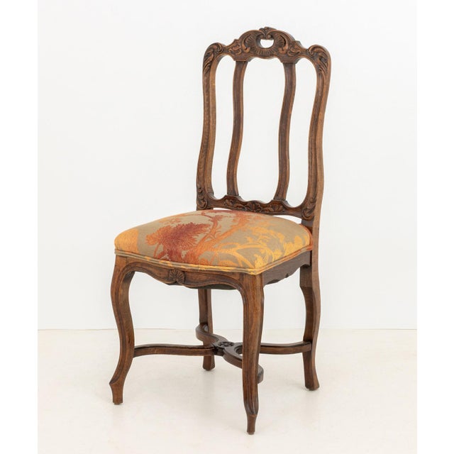 Louis XV Style Oak Dining Chairs, 12 For Sale - Image 11 of 11