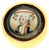 Early 19th Century French George Washington Memorial Bone Snuff Box France for the American Market, circa 1800–1825 An...