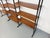 Vintage Italian Triple Modular Bookcase in Teak and Metal, 1960s For Sale - Image 17 of 18