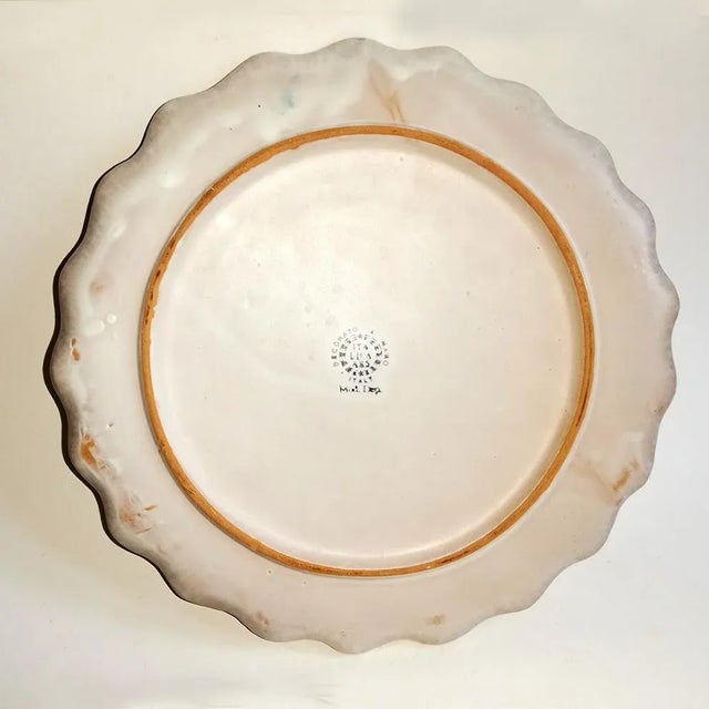 1960s Plate with Lid by Farin for Italica ARS, 1960s For Sale - Image 5 of 7