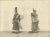Black Burmese Minister and Wife in Ceremonial Dress, 1800, Paper For Sale - Image 8 of 10