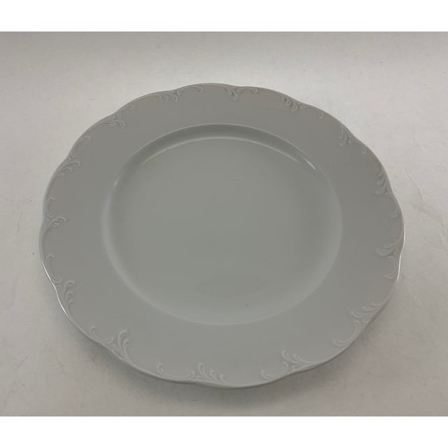 New 1970s Porcelain White, Called White Gold - Set of 22 Pieces For Sale - Image 10 of 18