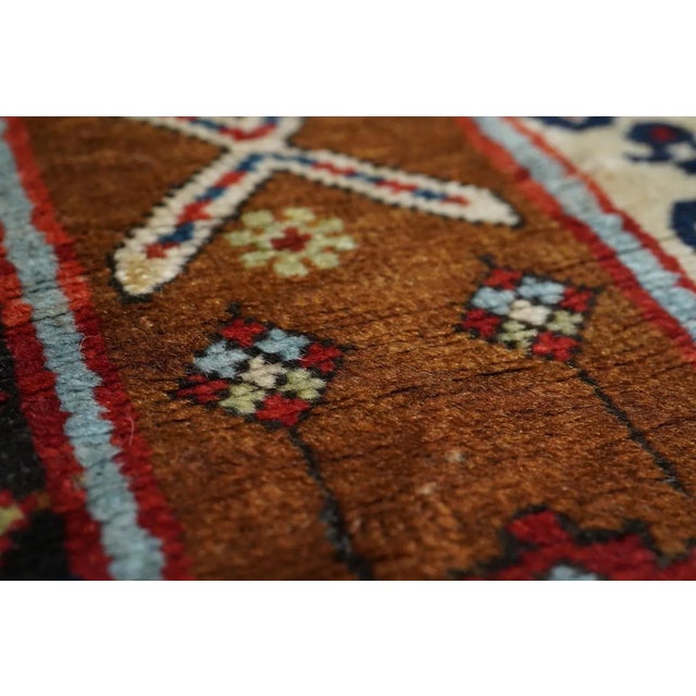 19th Century Antique Sarab Rug 3'7'' x 8' For Sale - Image 5 of 10
