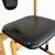 Ergonomically Shaped Flysit Rocking Chair in Black Leather Upholstery with Wooden Frame by Peter Opsvik for Stokke For Sale - Image 6 of 9