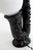 Black Vintage Saxophone Lamp in Black Earthenware, 1980s For Sale - Image 8 of 14