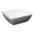 Mid 20th Century Modern Waldorf Astoria Fortessa Fortaluxe Superwhite Square Dip Dish For Sale