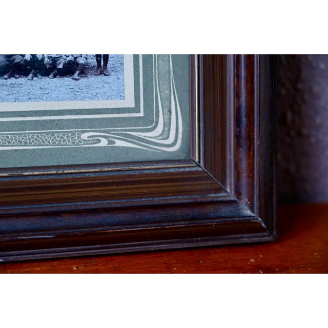 Rustic School Photograph, 1890s, Photographic Paper & Glass & Paper, Framed For Sale - Image 3 of 7