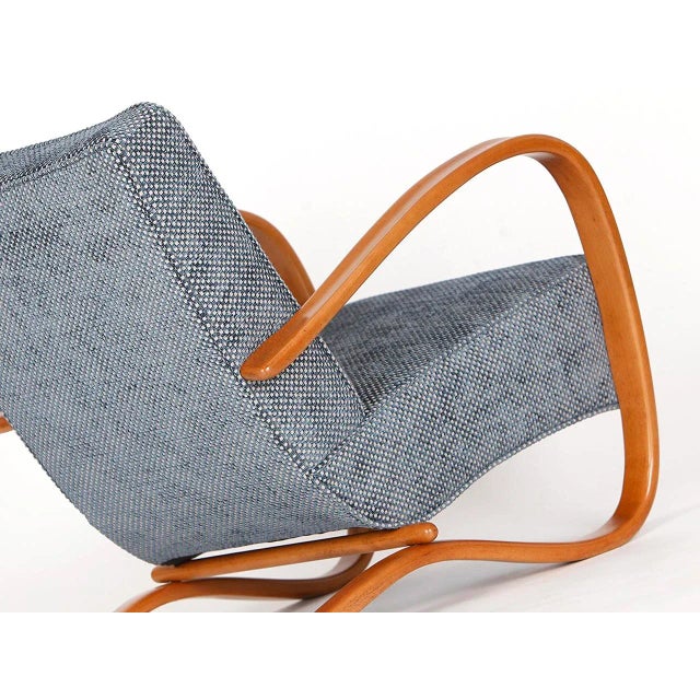 Art Deco Model H 269 Lounge Chair by Jindřich Halabala for UP Závody, 1930s For Sale - Image 6 of 12