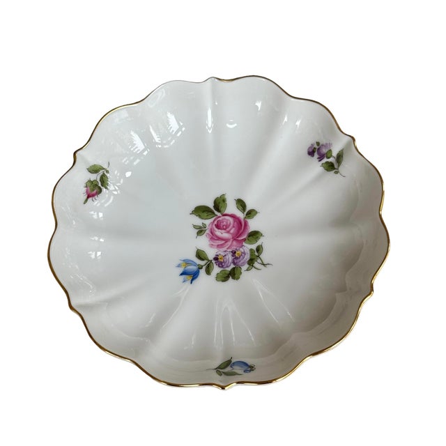 Augarten Wien Hand Painted Bowl | Chairish