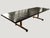 Andrianna Shamaris French Polished Cube Base Dining Table For Sale - Image 4 of 5