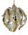 Murano Glass 3-Light Pendant, 1970s For Sale