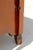 Vintage English-Style Mahogany Hall Bench With Shoe Storage Cabinet & Upholstered Seat For Sale - Image 11 of 11