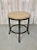 Faux Bamboo Metal Stool For Sale - Image 9 of 11