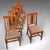 1900 - 1909 Set of 6 Antique Dining Room Chairs, English Walnut, Suite, Shoolbred, Edwardian For Sale - Image 5 of 10