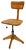 Bauhaus Swivel Office Chair in Wood by Stollgiroflex, 1930s For Sale
