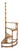 Vintage Faux Bamboo Spiral Library Steps & Display Stand For Sale