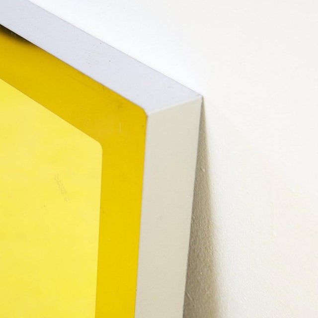 Backlit Recessed Metal Mirror For Sale - Image 3 of 6