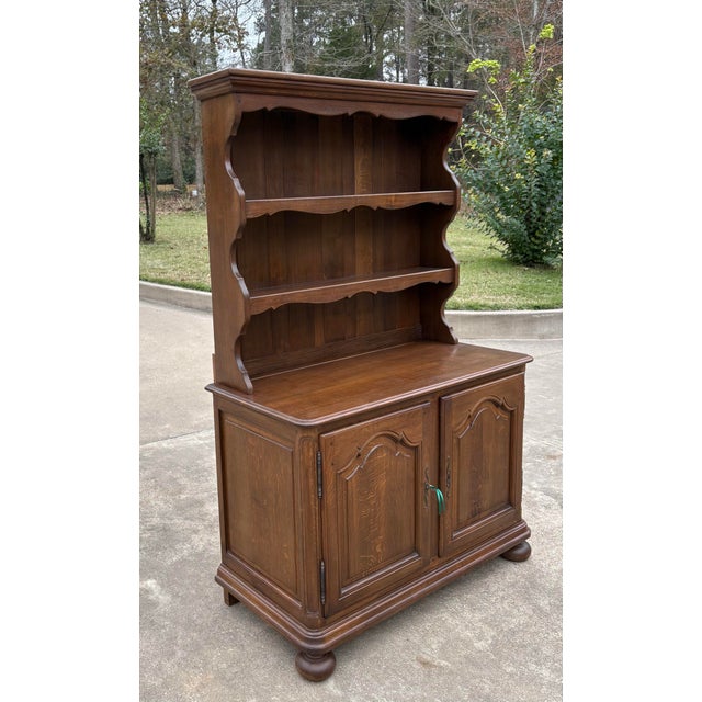 French Vintage Fench Welsh Dresser For Sale - Image 3 of 8