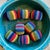 Late 20th-Century Vibrant & Chic Multi-Colored Woven Napkin Rings - Set of 8 For Sale - Image 14 of 18