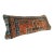 Antique Caucasian Tribal Rug Pillow – Handwoven 16" X 37" For Sale