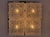 Metal Large Square Ice Glass Ceiling Light, 1970s For Sale - Image 7 of 8