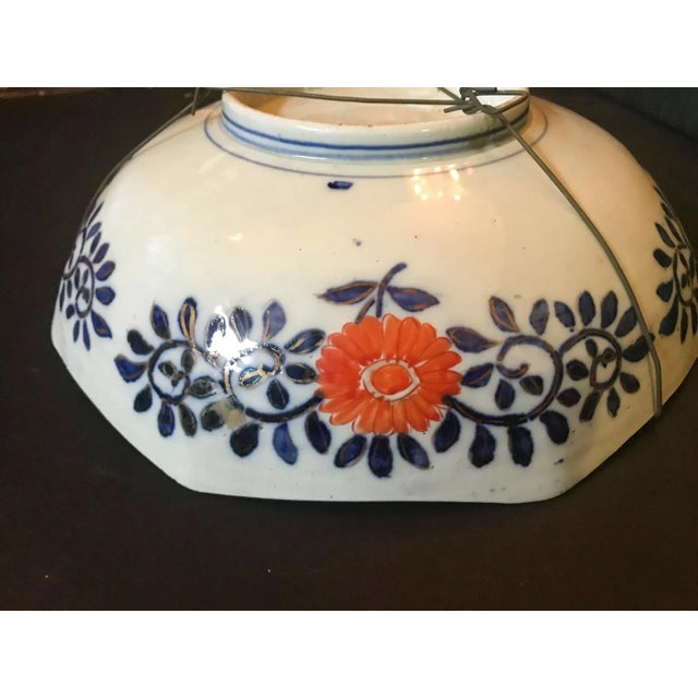 19th Century Meiji Period Japanese Imari Bowl For Sale - Image 9 of 12