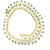 Gold Vintage Italian Modernist 18k Gold and Turquoise Fringe Necklace For Sale - Image 8 of 13