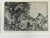 Vintage Etching of Landscape For Sale - Image 4 of 5